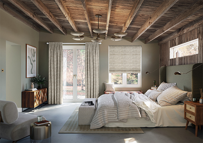 Friar, Natural - Twist&Fit Roman Blind - Image 8